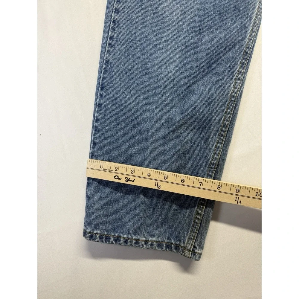 Levi's 505 Jeans Mens 32x30 Regular‎ Fit Blue medium Wash Denim